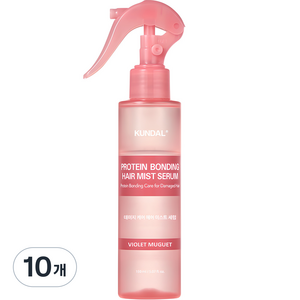쿤달 프로틴 데미지 케어 헤어 미스트 세럼, 150ml, 10개