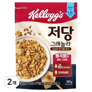 켈로그 저당 그래놀라, 300g, 2개 골드박스 특가