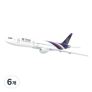 모형비행기 다이캐스트, 67 타이항공 777, 6개