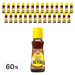 오뚜기옛날 참기름 병, 80ml, 60개