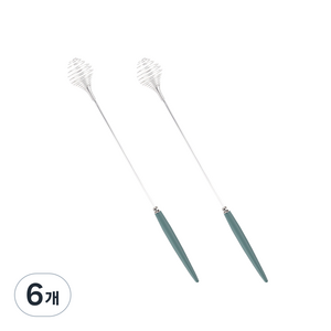보겐 몽블랑 에펠 미니거품기 샤틴, 올리브, 6개