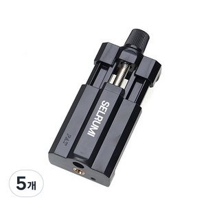 셀루미 프로페셔널 고급형 스마트폰 전용 삼각대 셀카봉 홀더 블랙, SEL-SH01D, 5개