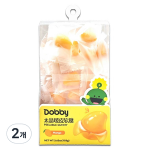 Dobby 필러블 구미 망고맛, 103g, 2개