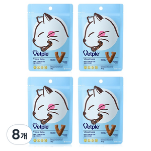 벳플 고양이 브이트릿, 70g, 8개, 참치맛