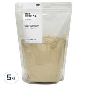태광선식 황금빛 보리 미숫가루, 500g, 5개