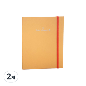 제이밀크 쁘띠 임신 초음파앨범 A6 바인더, 옐로우, 47매, 2개