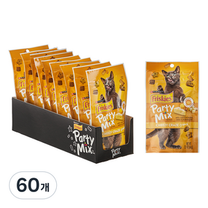 파티믹스 고양이 간식, 치즈크레이지, 60g, 60개
