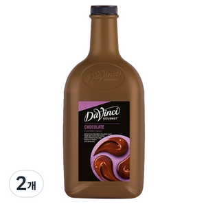다빈치 초콜렛 소스, 2.6kg, 2개