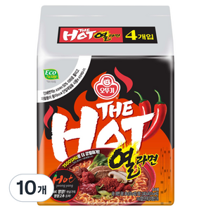오뚜기 더핫 열라면 120g, 40개