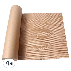 세븐집 종이완충 버블 크라프트 포장지 30cm x 30m, 4개