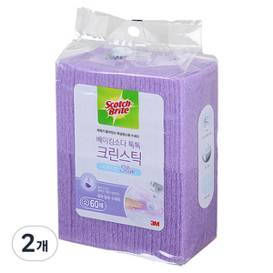 스카치브라이트 베이킹소다 톡톡 크린스틱 시트타입 본품, 2개