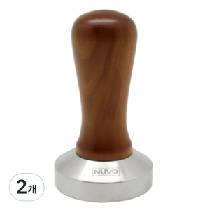 누보 우드 템퍼 54mm, 부빙가 무늬, 2개