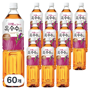 웅진 자색으로 잘빠진 옥수수수염차, 1.5L, 60개