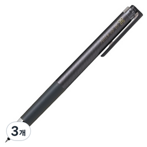 파이롯트 쥬스업 클래식 글로시 볼펜 0.5mm, 클래식글로시블랙, 3개