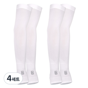 PGA투어 쿨토시 손가락형, 화이트, 4세트