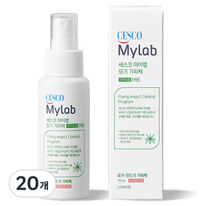 세스코마이랩 모기 기피제, 20개, 70ml