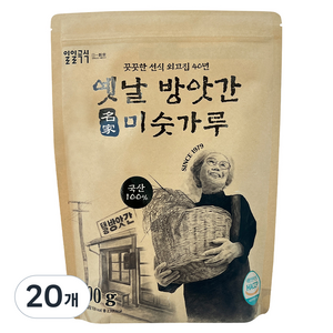 태광선식 옛날 방앗간 미숫가루, 20개, 600g