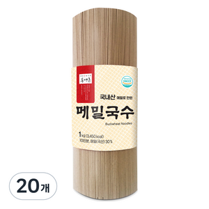 봉평촌 메밀국수 롤타입, 1kg, 20개