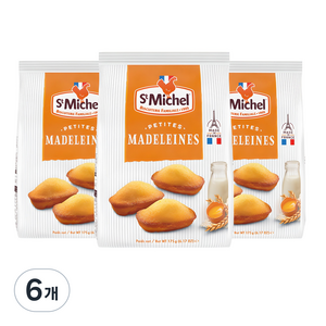 생미쉘 마들렝 빵, 175g, 6개