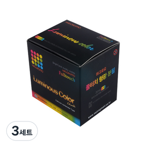 하고로모 형광 탄산분필 5색, 혼합 색상, 60개