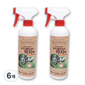 프레시가든 깍지싹 식물보호제, 500ml, 6개