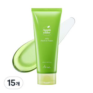 아리얼 애플 사이다 탱글 젤리 팩 투 폼, 15개, 150ml