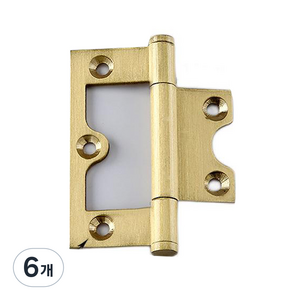인테리어 가구 부속품 빈티지 가구 도어 장농경첩 09 T3611 6cm, 무광 기모, 6개