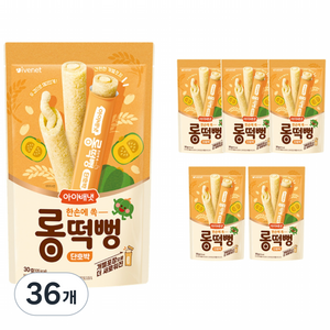아이배냇 한손에 쏙 롱떡뻥, 36개, 30g