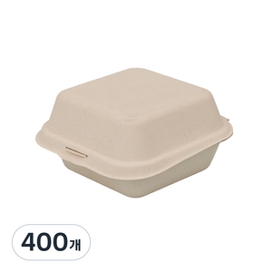 더담다 펄프 도시락, 400개, 1개입