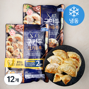 오뚜기 XO 군만두 고기듬뿍 (냉동), 390g, 12개
