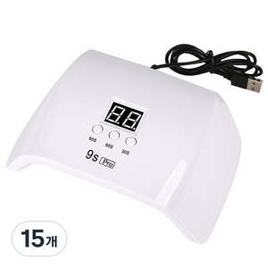 네일 젤램프 120W FuN Lamp - 02, 화이트, 15개