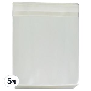 생활을그리다 식품용 접착식 OPP 봉투 9 x 9 cm 400p, 5개