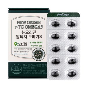 유한건강생활 뉴오리진 알티지 오메가3, 60정, 1개