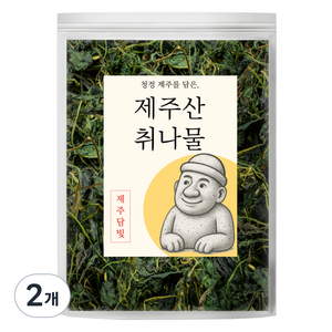 제주담빛 제주산 건취나물, 2개, 70g