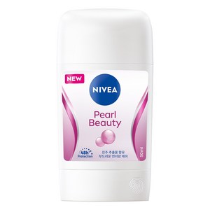 니베아 펄 앤 뷰티 데오드란트 스틱, 50ml, 1개