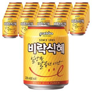 팔도 비락식혜, 238ml, 180개