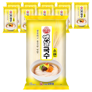 오뚜기옛날 국수 소면, 1.5kg, 10개