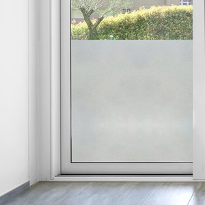 생활가꿈 열차단 자외선 차단 무점착 유리창 시트지, 안개반투명화이트, 100cm x 2m