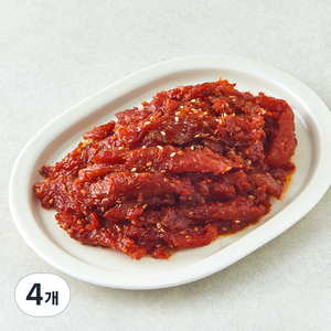 식도감 고추장 황태채 볶음, 100g, 4개