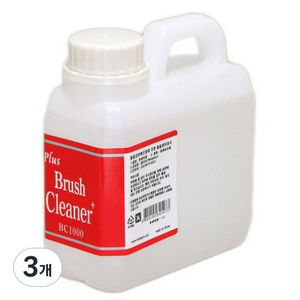 홀아트 붓세척제, 1L, 3개