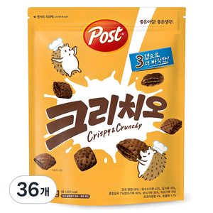 포스트 크리치오 시리얼, 500g, 36개