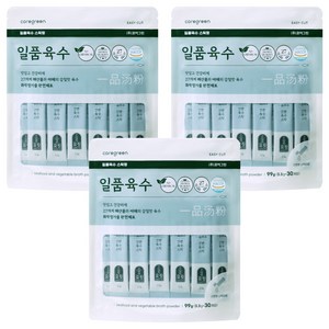 요릿 일품육수 파우치 30p, 99g, 3개