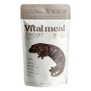 이오하모니 바이탈밀 렙타일 도마뱀 슈퍼푸드 파우치 크리켓, 50g, 1개
