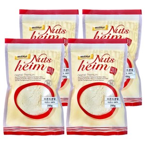 너츠하임 아몬드분말, 200g, 4개