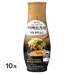 CJ제일제당 최강록셰프 저당 참깨 월남쌈 소스, 260g, 10개
