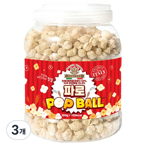 고대곡물 파로 팝볼, 3개, 180g