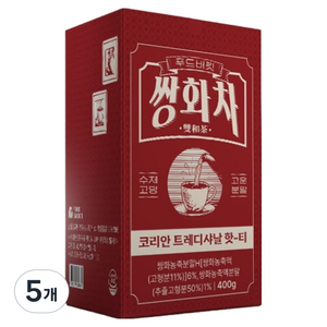 푸드버킷 쌍화차, 5개, 1개입, 400g