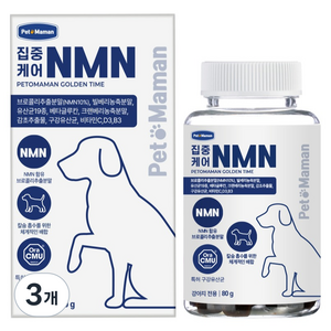 펫또마망 강아지 집중케어 NMN 영양제, 80g, 3개, 종합영양제
