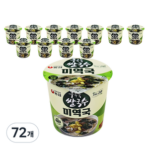 후루룩 쌀국수 미역국 74g, 72개