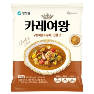 카레여왕 구운마늘 앤 양파 진한 맛, 108g, 1개